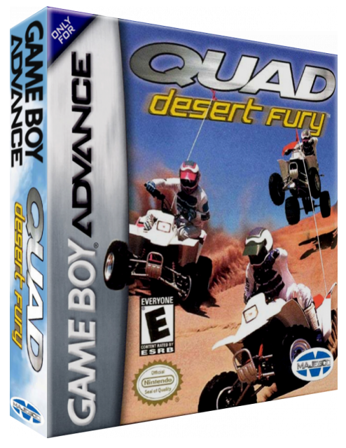 Quad Desert Fury — box-3D (US)
