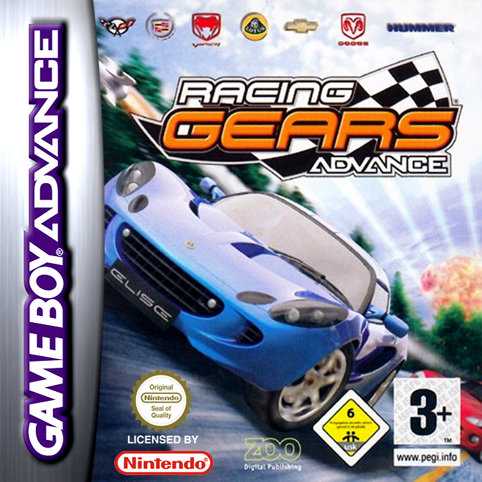 Racing Gears Advance — box-2D (EU)