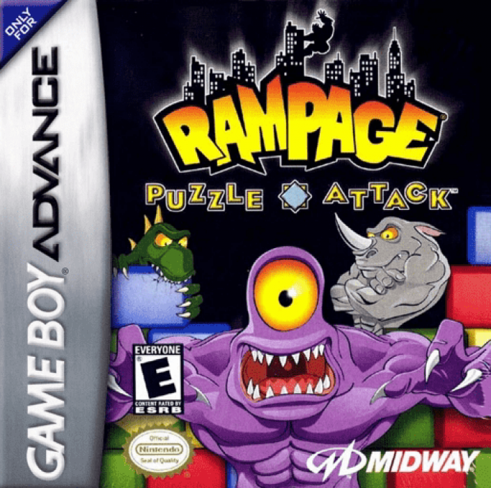 Rampage - Puzzle Attack box art