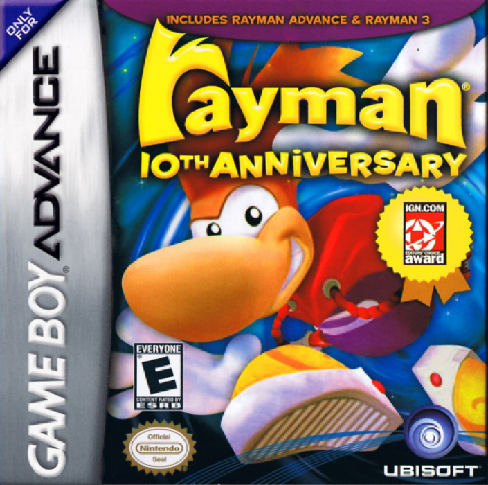 Rayman - 10th Anniversary box art