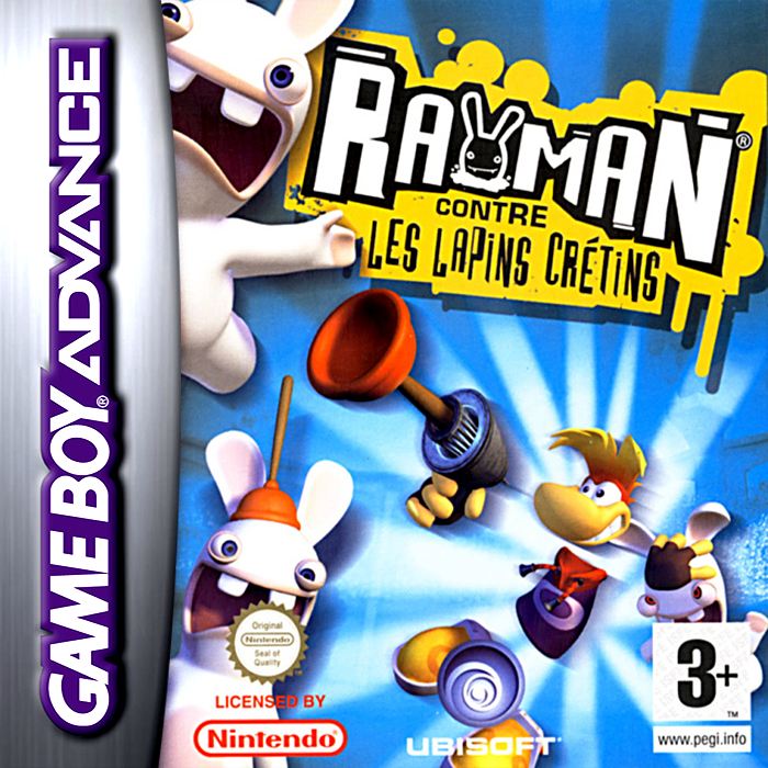 Rayman - Raving Rabbids — box-2D (FR)
