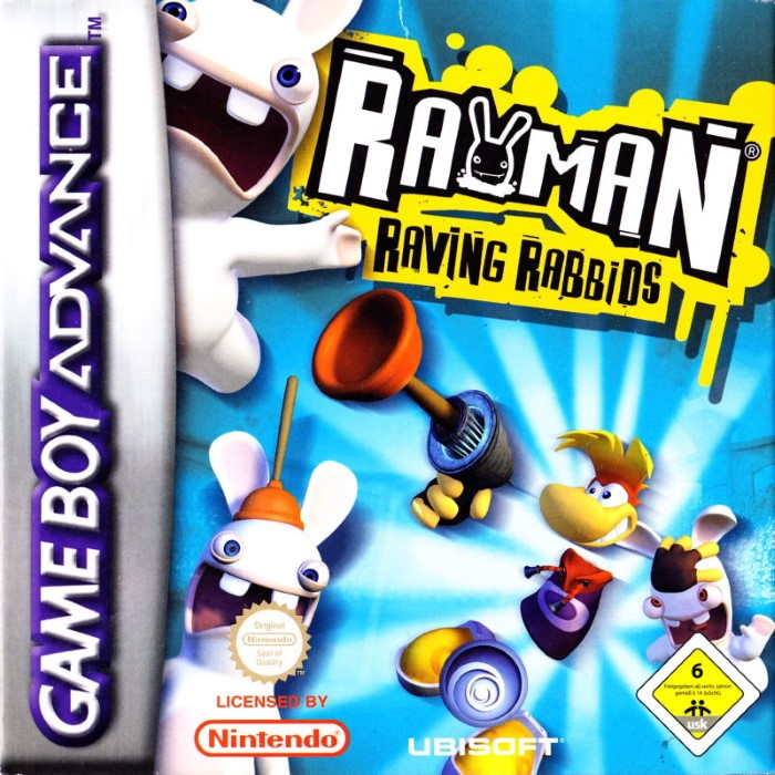 Rayman - Raving Rabbids — box-2D (DE)