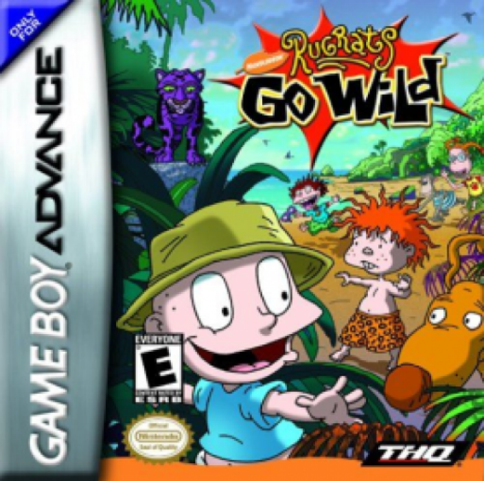 Rugrats - Go Wild box art