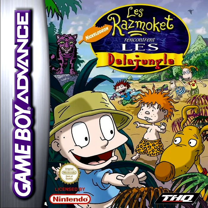 Rugrats - Go Wild — box-2D (FR)