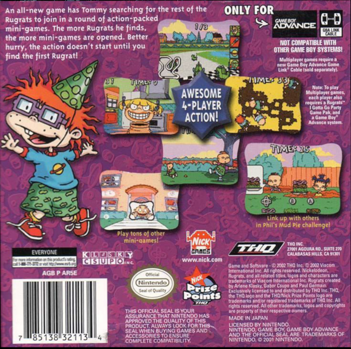 Rugrats - I Gotta Go Party — box-2D-back (US)