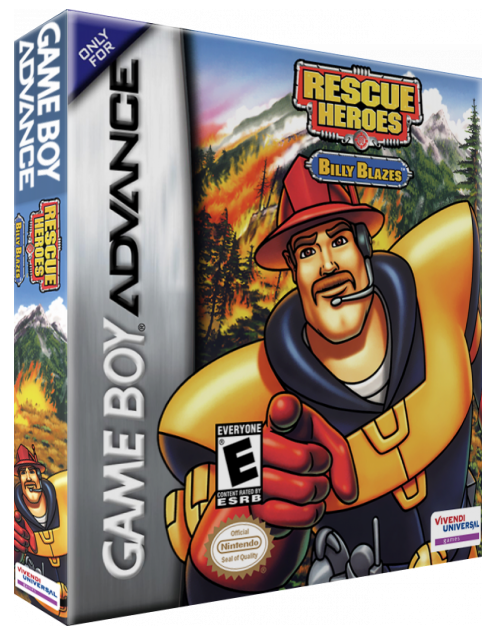 Rescue Heroes - Billy Blazes! — box-3D (US)