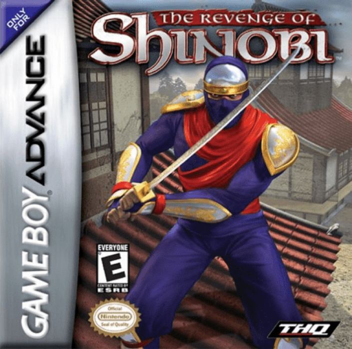 Revenge Of Shinobi, The box art