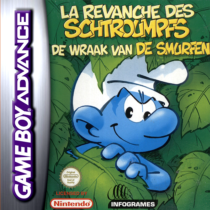 Revenge of the Smurfs, The — box-2D (FR)