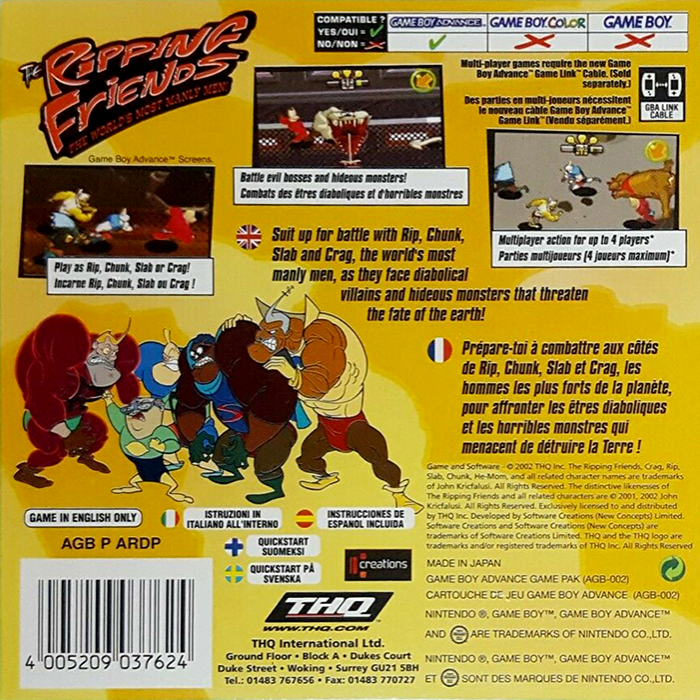 Ripping Friends, The — box-2D-back (EU)