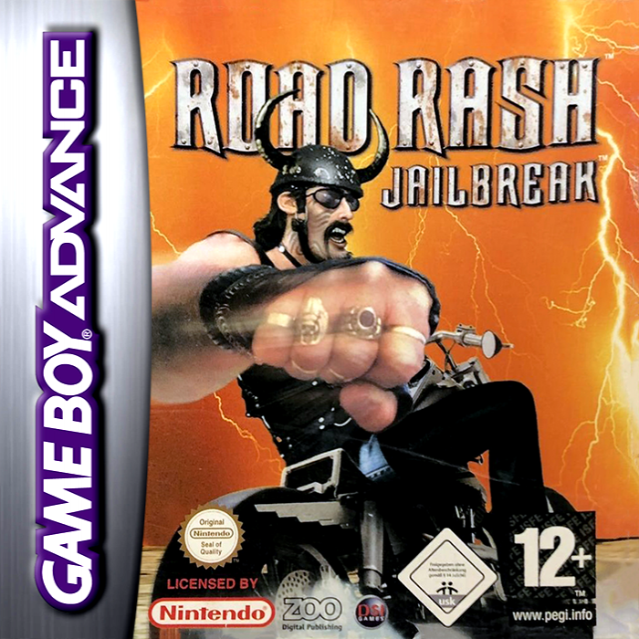 Road Rash - Jailbreak — box-2D (EU)