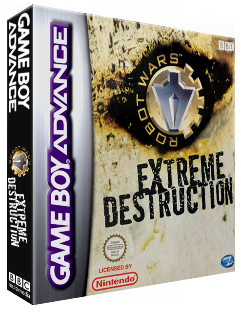 Robot Wars - Extreme Destruction — box-3D (EU)
