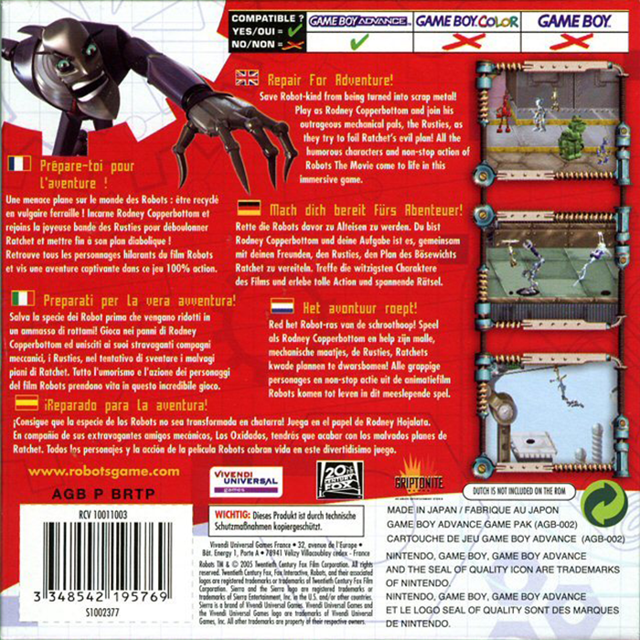 Robots — box-2D-back (EU)