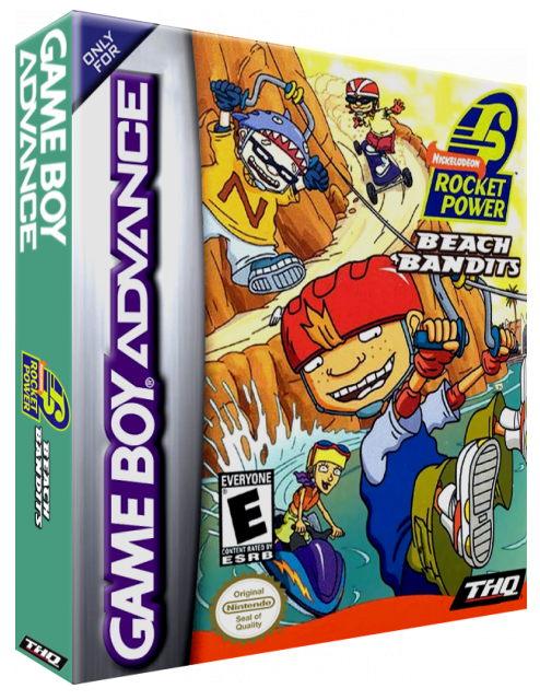 Rocket Power - Beach Bandits — box-3D (US)