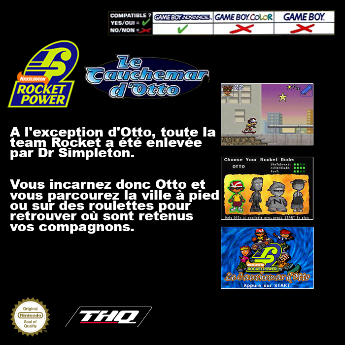 Rocket Power - Le Cauchemar d'Otto — box-2D-back (FR)