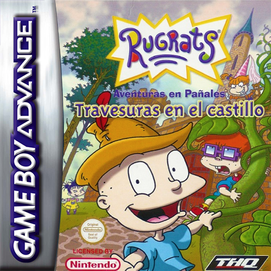 Rugrats - Travesuras en el Castillo — box-2D (SP)