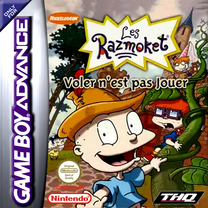 Rugrats - Travesuras en el Castillo — box-2D (FR)