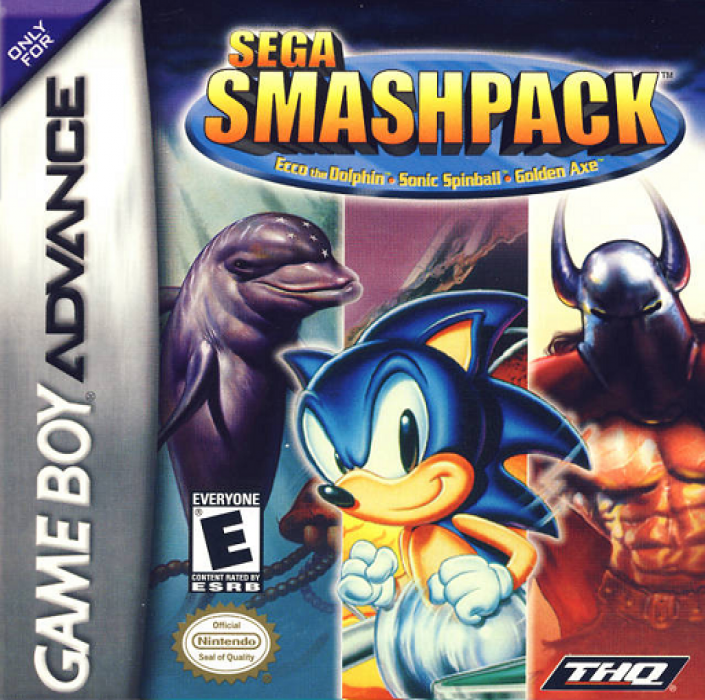 Sega Smashpack box art