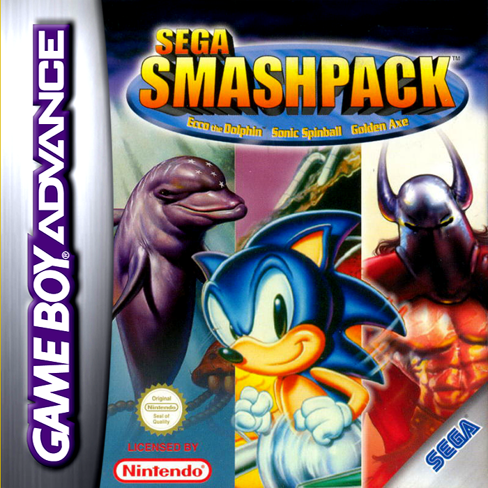 Sega Smashpack — box-2D (EU)