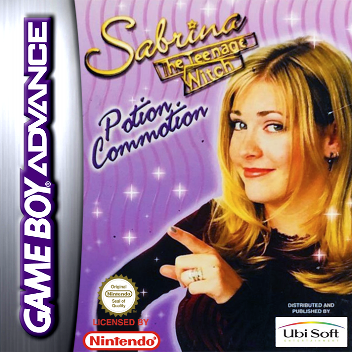 Sabrina - The Teenage Witch - Potion Commotion — box-2D (EU)