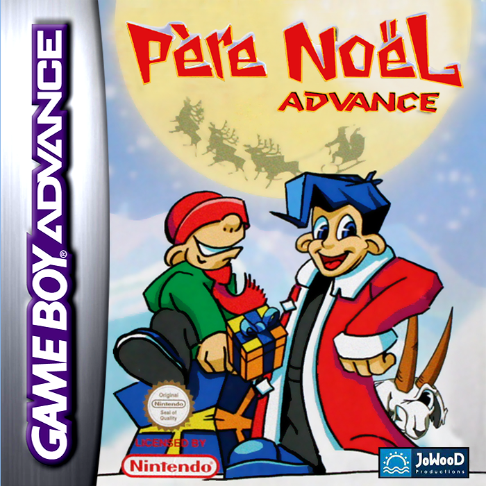 Santa Claus Jr. Advance — box-2D (FR)