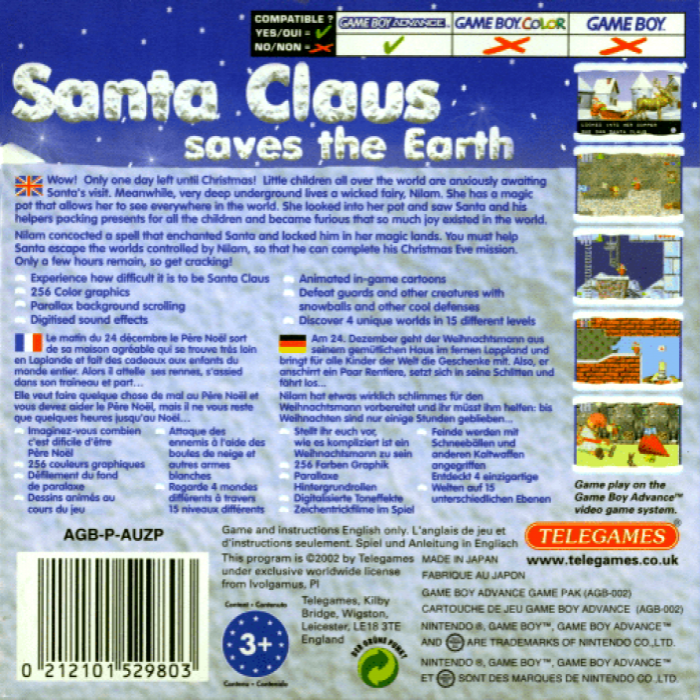 Santa Claus Saves The Earth — box-2D-back (EU)