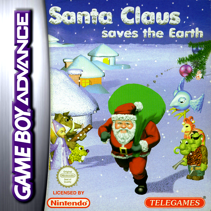 Santa Claus Saves The Earth box art