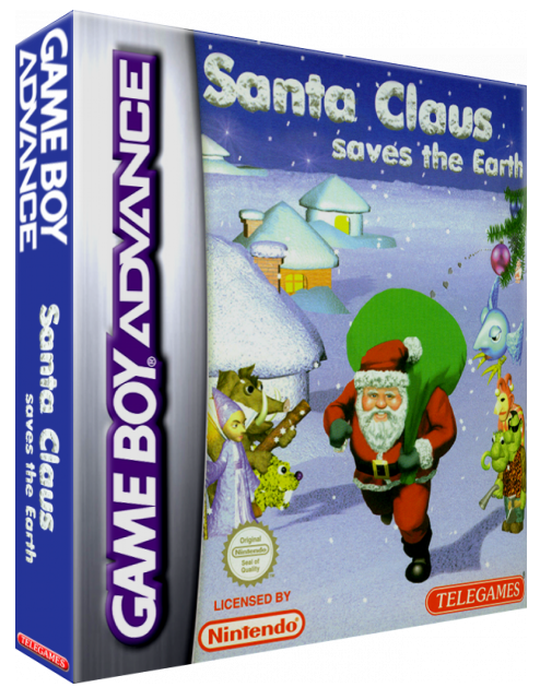 Santa Claus Saves The Earth — box-3D (EU)
