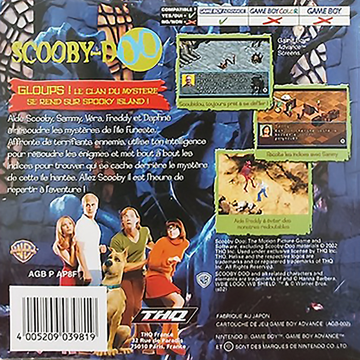 Scooby-doo — box-2D-back (FR)