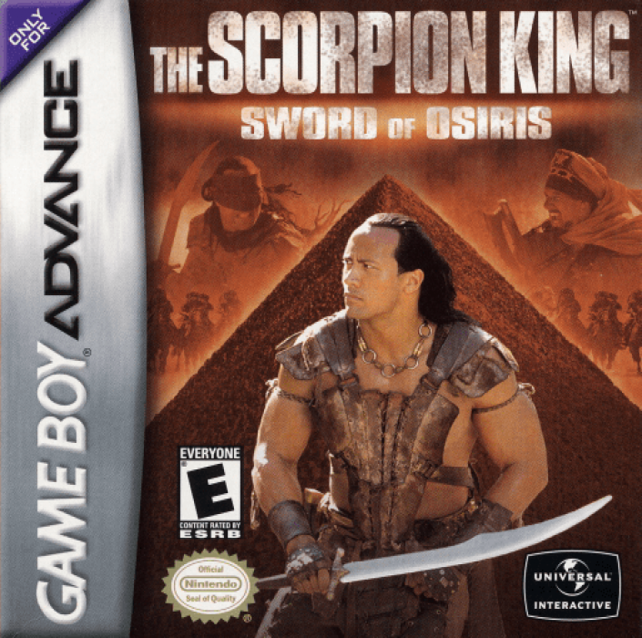 Scorpion King - Sword Of Osiris, The box art