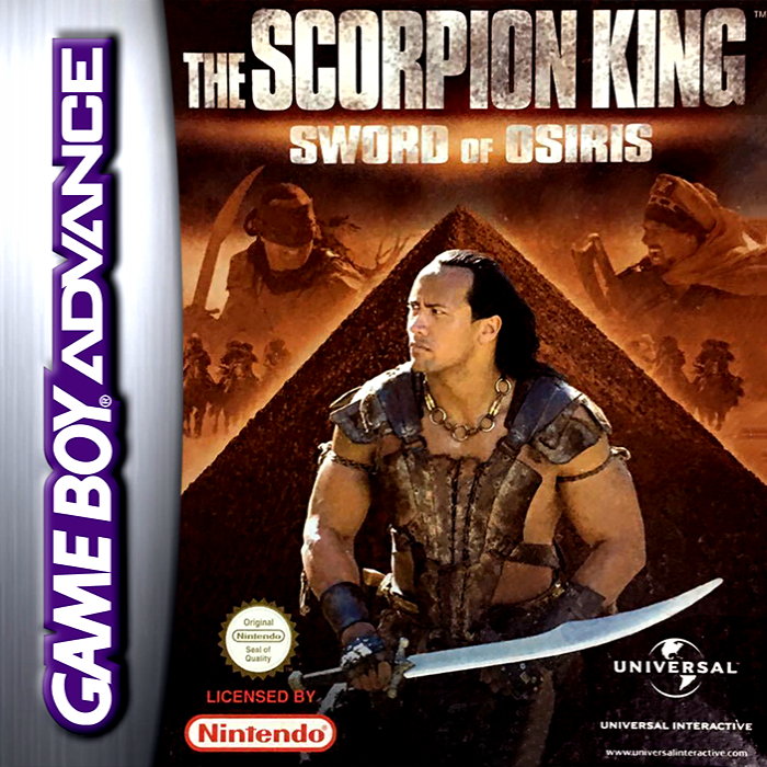 Scorpion King - Sword Of Osiris, The — box-2D (EU)