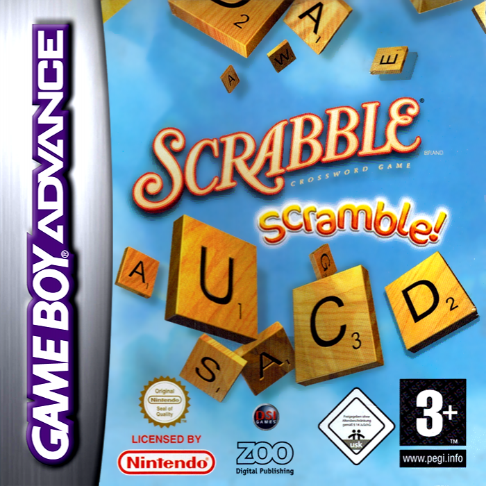 Scrabble Scramble! — box-2D (EU)