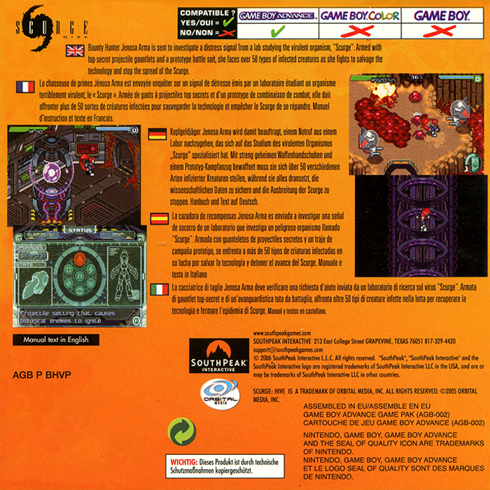 Scurge Hive — box-2D-back (EU)