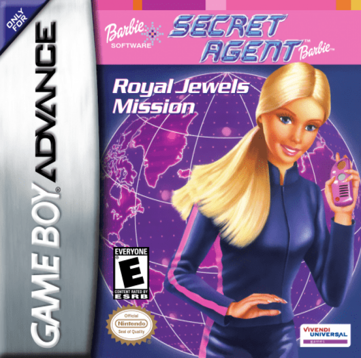 Secret Agent Barbie box art