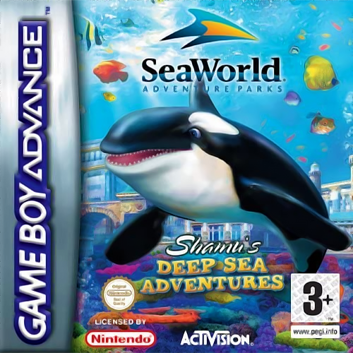 Shamu's Deep Sea Adventures — box-2D (FR)