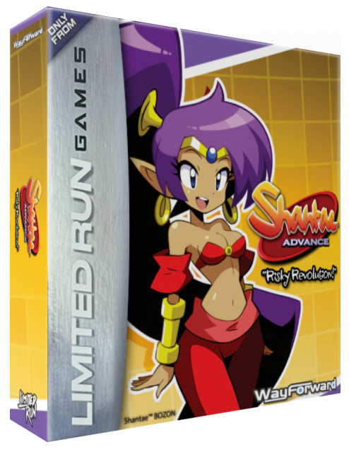 Shantae Advance : Risky Revolution — box-3D (WOR)