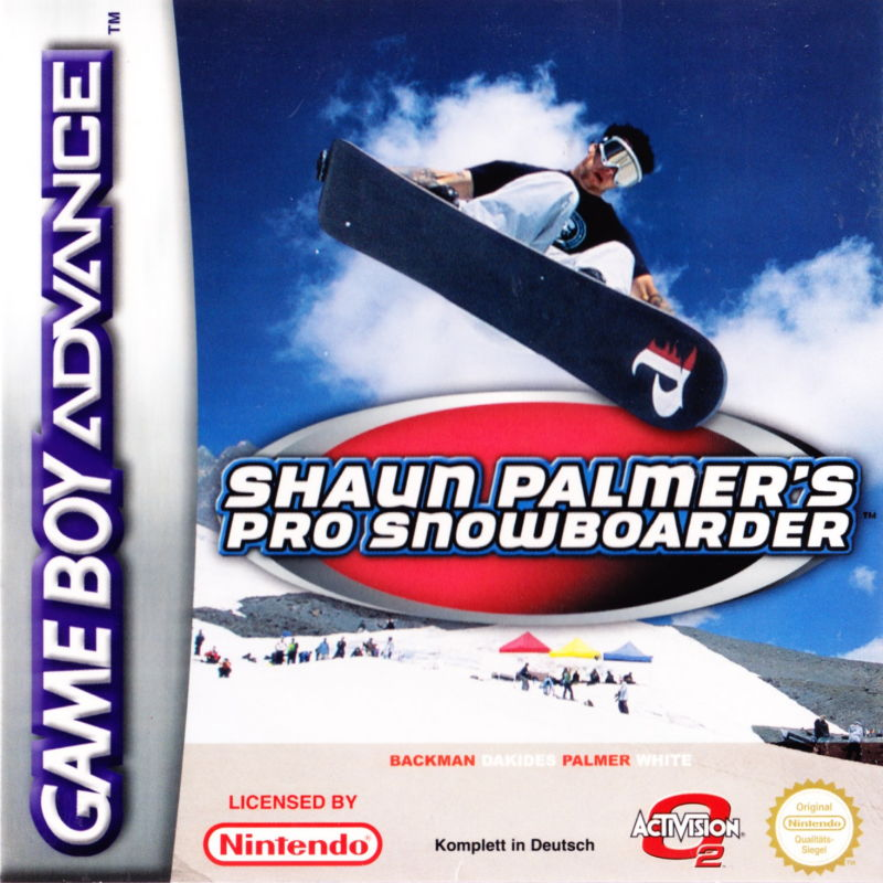 Shaun Palmer's Pro Snowboarder — box-2D (DE)