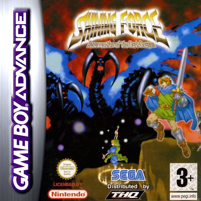 Shining Force - Resurrection Of The Dark Dragon — box-2D (EU)