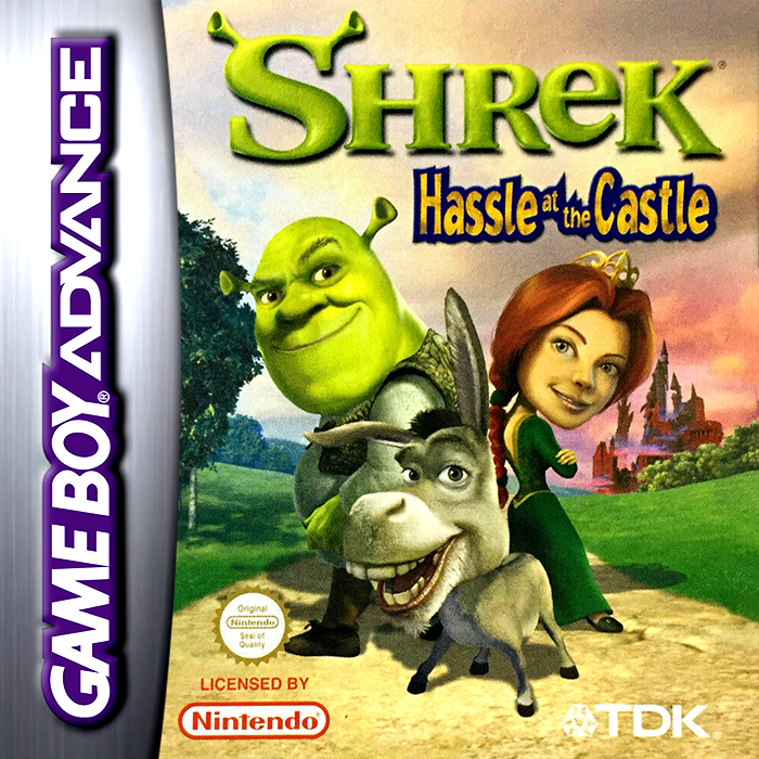 Shrek - Hassle At The Castle — box-2D (EU)