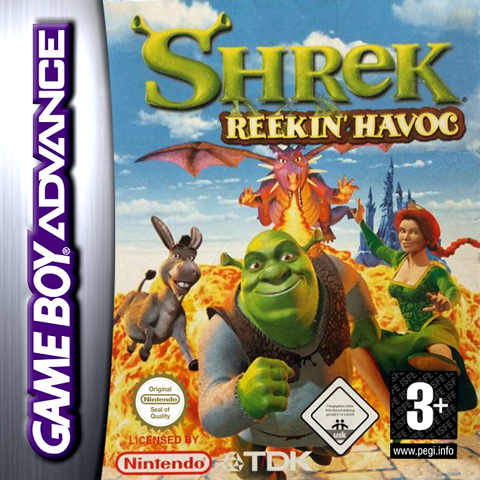 Shrek - Reekin' Havoc — box-2D (EU)