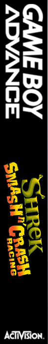 Shrek Smash N' Crash Racing — box-2D-side (FR)