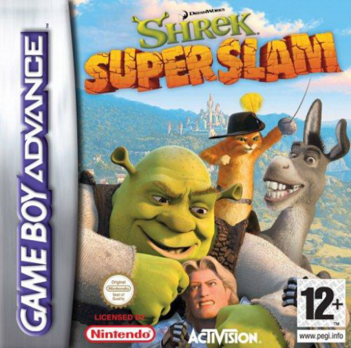 Shrek - Superslam — box-2D (EU)