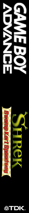 Shrek - Swamp Kart Speedway — box-2D-side (EU)