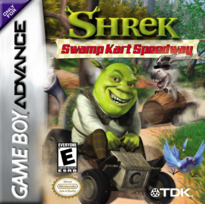 Shrek - Swamp Kart Speedway box art