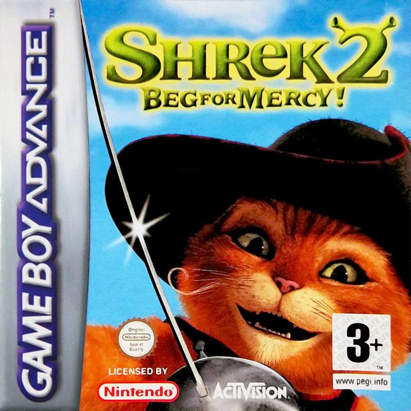 Shrek 2 - Beg For Mercy — box-2D (EU)