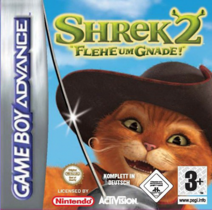 Shrek 2 - Beg For Mercy — box-2D (DE)
