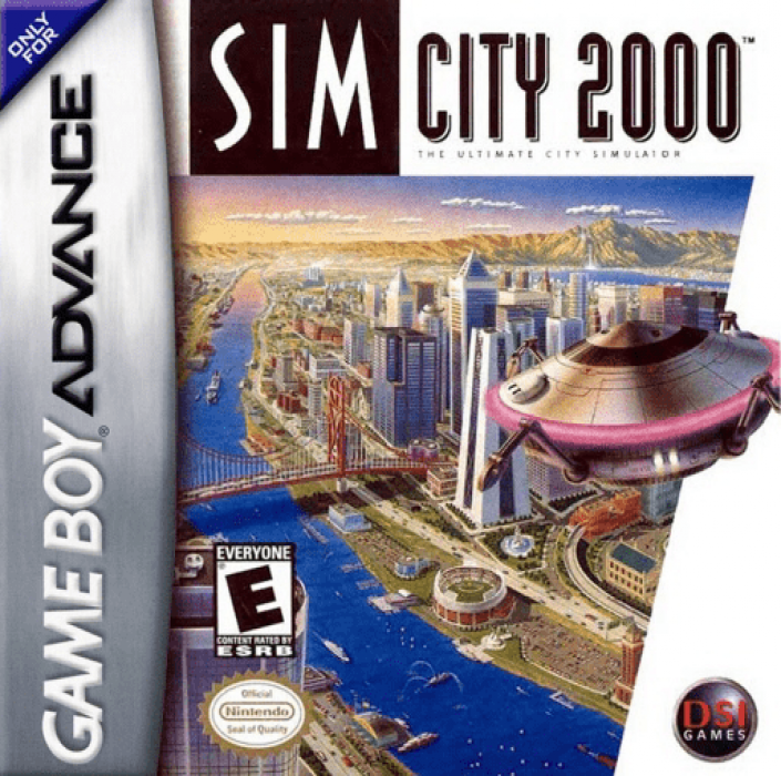 Simcity 2000 box art