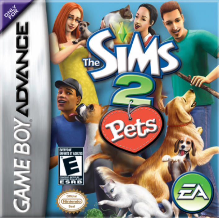 Sims 2 - Pets, The box art
