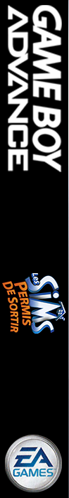 Sims, The - Bustin' Out — box-2D-side (FR)