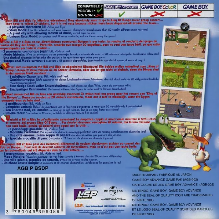 Sitting Ducks — box-2D-back (FR)