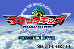 Snap Kid's — sstitle (JP)